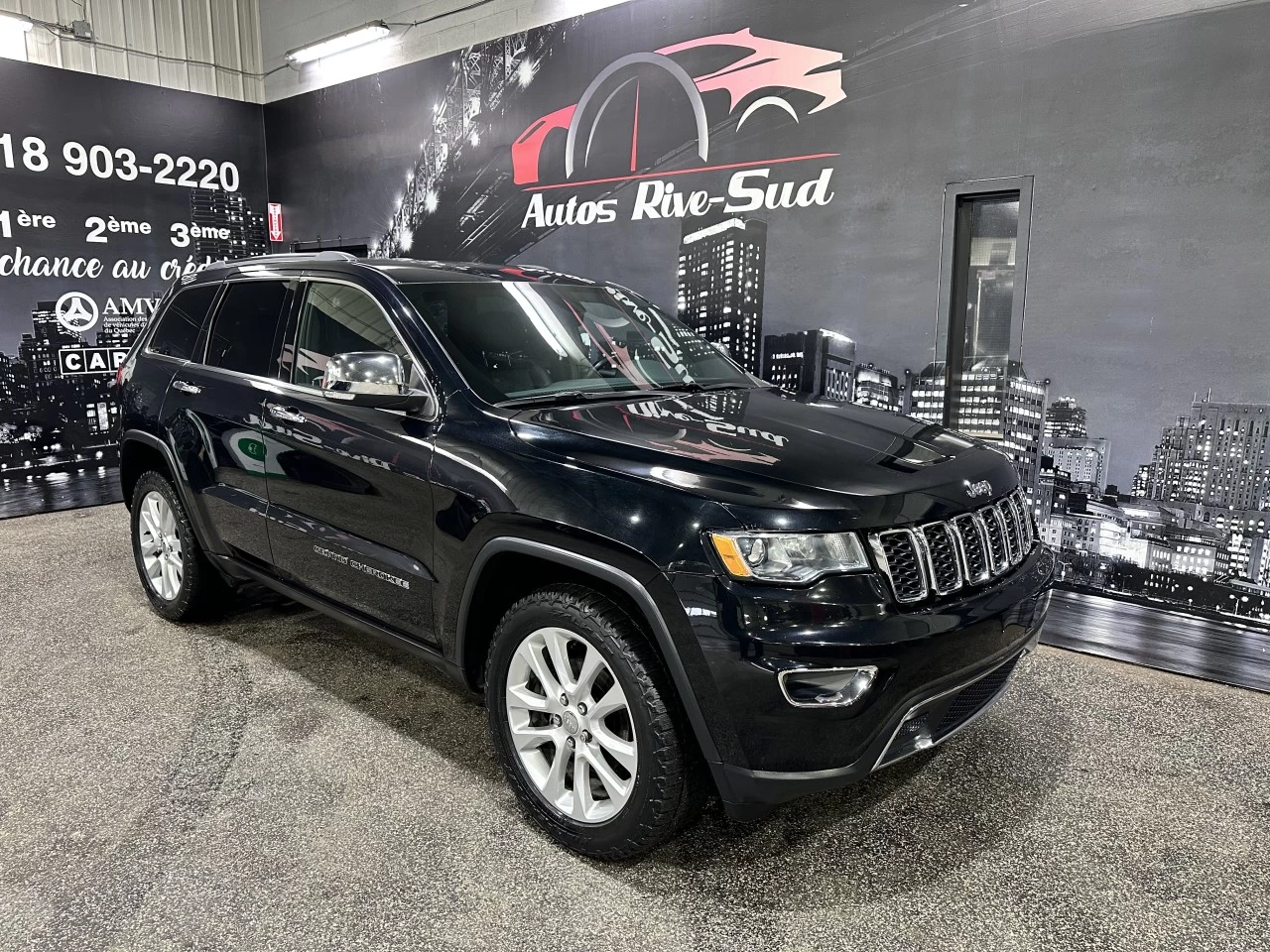 2017 Jeep Grand Cherokee LIMITED 4X4 CUIR VOLANT CHAUFF. Main Image