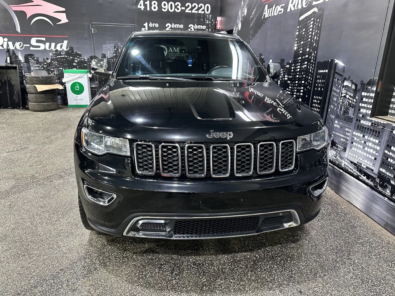 2017 Jeep Grand Cherokee LIMITED 4X4 CUIR VOLANT CHAUFF. Main Image