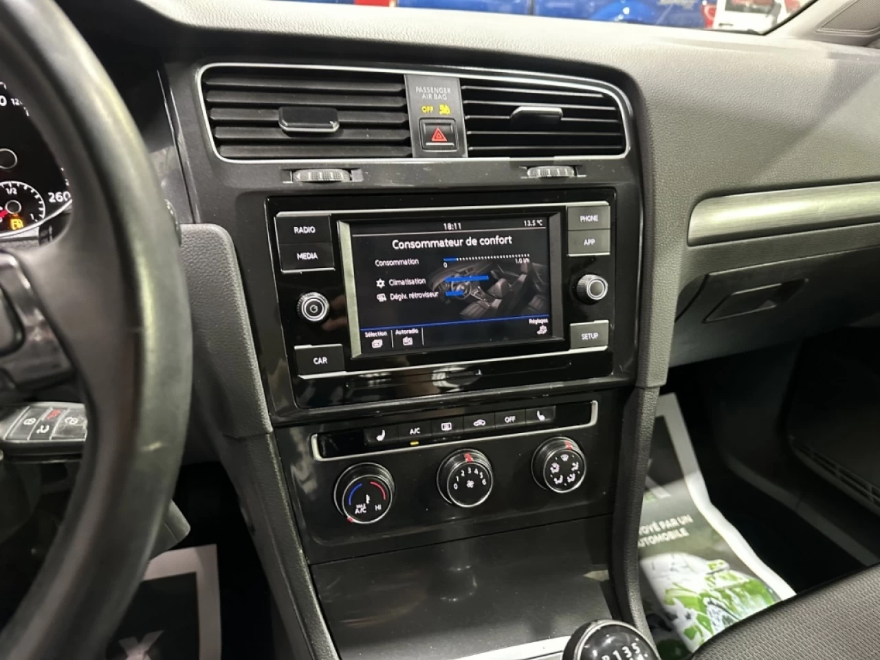 2018 Volkswagen Golf Trendline BANC CHAUFF. A/C MAGS Main Image