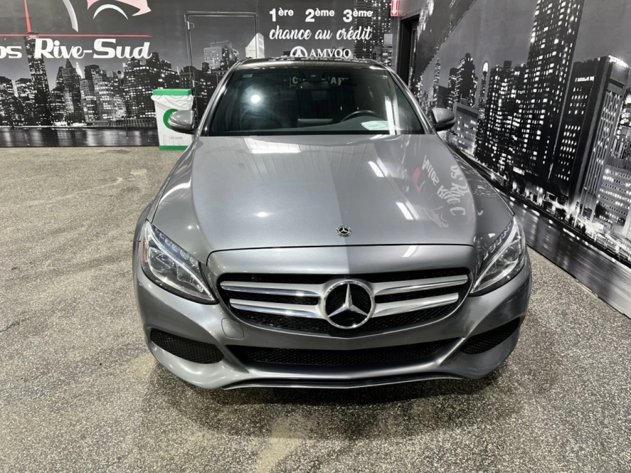 2018 Mercedes-Benz C-Class C 300 4MATIC FULL CUIR GPS TOIT SEULEMENT 65 500KM Image principale