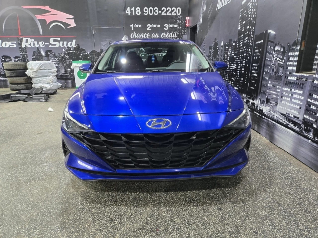 2021 Hyundai Elantra Preferred IVT w-Sun & Tech Package Main Image