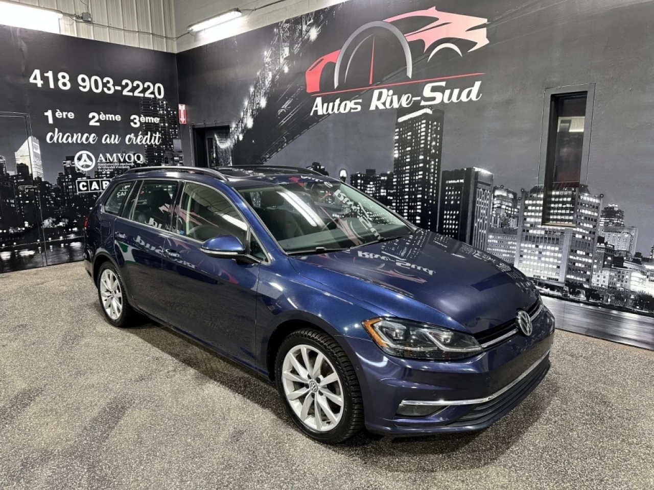 2018 Volkswagen Golf SportWagen COMFORTLINE 4MOTION CUIR TOIT Main Image