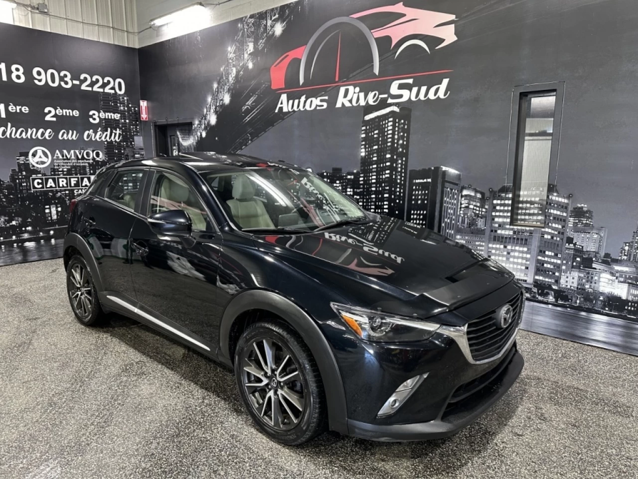 2016 Mazda CX-3 GT AWD FULL LOAD GPS CUIR TOIT SEULEMENT 139 800KM Image principale