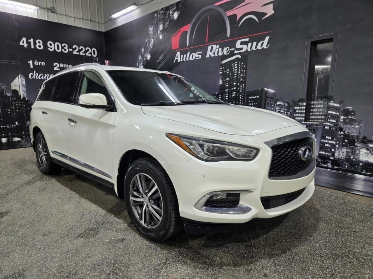 2017 Infiniti QX60 AWD CUIR TOIT DVD GPS Main Image