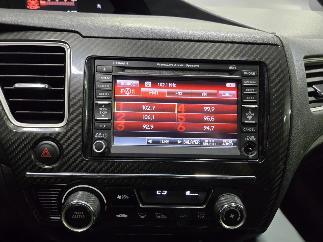 2013 Honda Berline Civic Si NAV TOIT Image principale