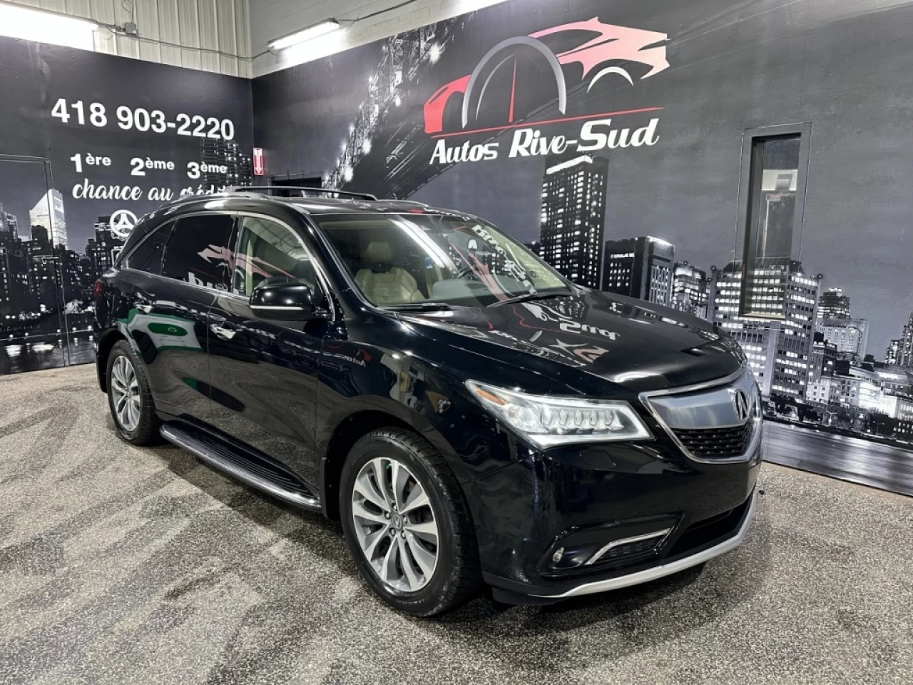 2016 Acura MDX NAV PKG AWD CUIR TOIT GPS Main Image